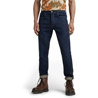 G-Star 3301 Slim Jeans - usés en marine profond G-Star 3301 Slim Jeans - usés en marine profond