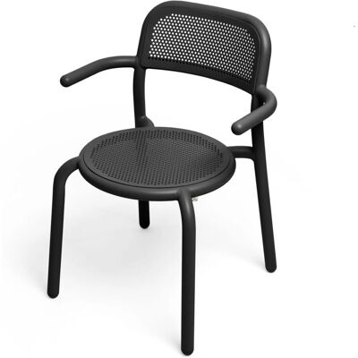 Fatboy Toni Sessel - Stilvolle Skandinavischer Gartensessel Anthrazit Fatboy Toni Sessel - Stilvolle Skandinavischer Gartensessel Anthrazit