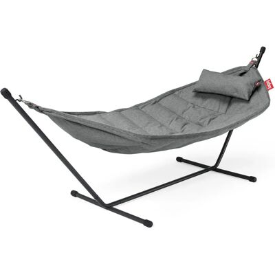 Fatboy - Hamac Headdemock Gris - Support Inclus - Tissu extérieur Olefin - Publicité Fatboy - Hamac Headdemock Gris - Support Inclus - Tissu extérieur Olefin - Publicité