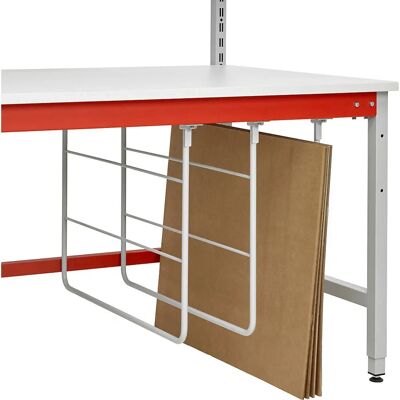 kaiserkraft Kartonelválasztó - Unter Tischmontage - 550x850mm kaiserkraft Kartonelválasztó - Unter Tischmontage - 550x850mm