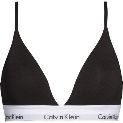 Calvin Klein Triangle Bh (000QF5650E) - svart Calvin Klein Triangle Bh (000QF5650E) - svart
