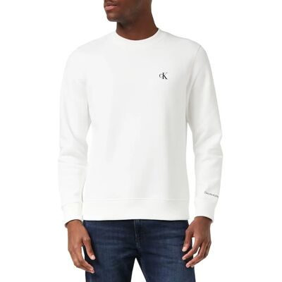 Bluza Regular Essential Calvin Klein (J30J314536) - jasna biel Bluza Regular Essential Calvin Klein (J30J314536) - jasna biel