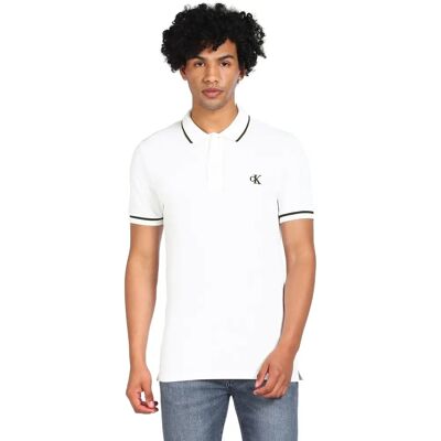 Calvin Klein Polo Tipping Slim (J30J315603) - bright white Calvin Klein Polo Tipping Slim (J30J315603) - bright white