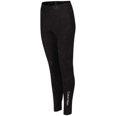 Calvin Klein XS Model cu stropi negri Leggings lungime completă - Leggings Calvin Klein XS Model cu stropi negri Leggings lungime completă - Leggings