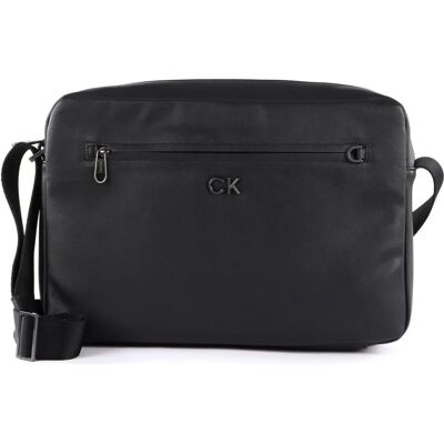 Calvin Klein Zwarte Messenger Tasje - Laptopcompartiment - Schoudertas Calvin Klein Zwarte Messenger Tasje - Laptopcompartiment - Schoudertas