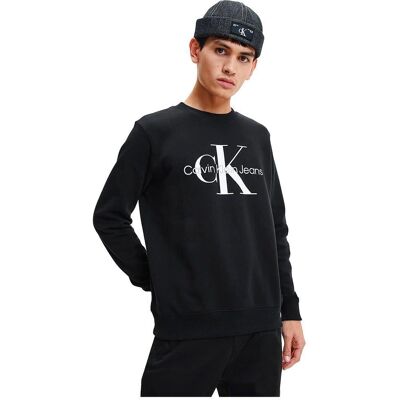 Calvin Klein Monogram Crewneck (J30J320933) - noir Calvin Klein Monogram Crewneck (J30J320933) - noir