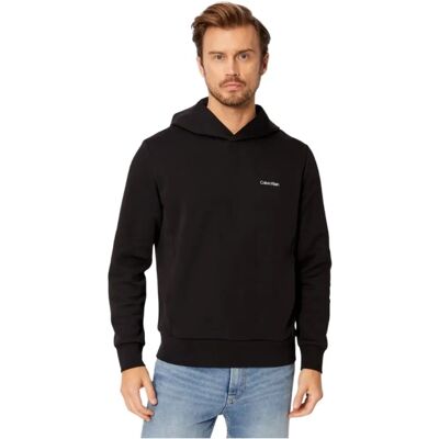 Calvin Klein K10K109927 Zwarte gerecyclede polyester hoodie - Hooded Sweatshirt Calvin Klein K10K109927 Zwarte gerecyclede polyester hoodie - Hooded Sweatshirt