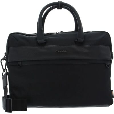 Calvin Klein Schwarze Laptoptasche mit Fächern Calvin Klein Schwarze Laptoptasche mit Fächern