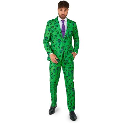 Suitmeister Mr. Riddler Costume - Green/Purple Adult Suit Suitmeister Mr. Riddler Costume - Green/Purple Adult Suit