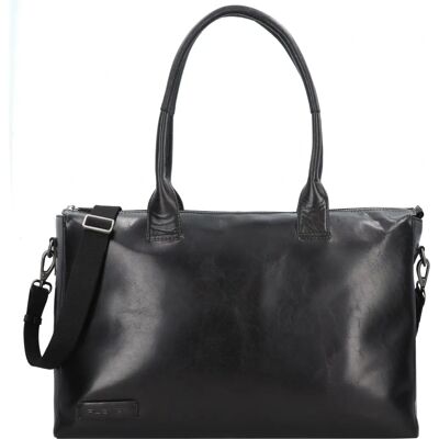 Plevier 17,3 Zoll Schwarze Leder Laptoptasche - Laptop Tasche Plevier 17,3 Zoll Schwarze Leder Laptoptasche - Laptop Tasche