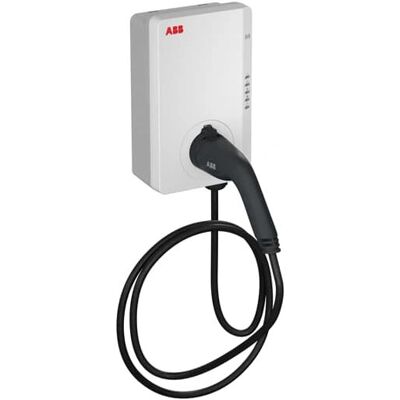 Stazione di ricarica ABB Terra 11kW con cavo da 5m grigio Stazione di ricarica ABB Terra 11kW con cavo da 5m grigio