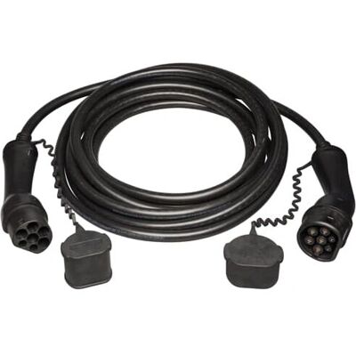 ABB Strømkabel - 7m Type2 til Type2 - 3-faset 32A ABB Strømkabel - 7m Type2 til Type2 - 3-faset 32A