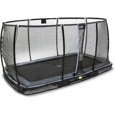 Exit Toys Premium Ground Trampoline 214x366cm - Black Exit Toys Premium Ground Trampoline 214x366cm - Black