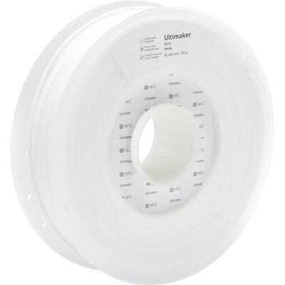 Ultimaker Model 227293 Hvid PETG Filament - Industriel Kvalitet Ultimaker Model 227293 Hvid PETG Filament - Industriel Kvalitet
