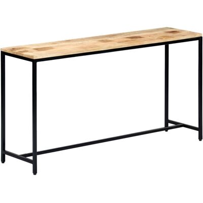 vidaXL Tavolo consolle in legno di mango - Industriale 140cm vidaXL Tavolo consolle in legno di mango - Industriale 140cm