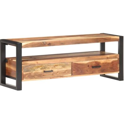 VidaXL 247403 Meuble TV en bois - Style vintage - Publicité VidaXL 247403 Meuble TV en bois - Style vintage - Publicité