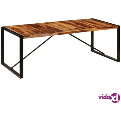 vidaXL massief houten vintage eettafel 220x100x75cm vidaXL massief houten vintage eettafel 220x100x75cm