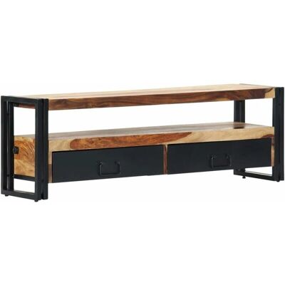 vidaXL - Mueble de TV de madera de palisandro 120x30x40cm vidaXL - Mueble de TV de madera de palisandro 120x30x40cm