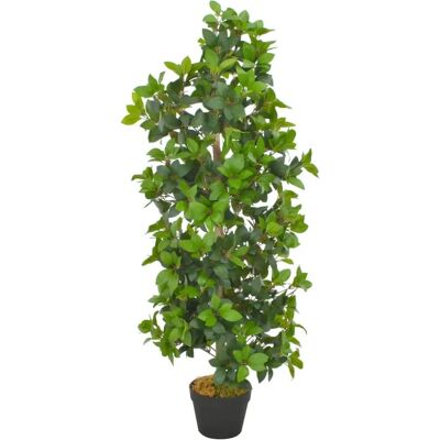 vidaXL Künstlicher Lorbeerbaum mit Topf 120 cm - Kunstbaum vidaXL Künstlicher Lorbeerbaum mit Topf 120 cm - Kunstbaum