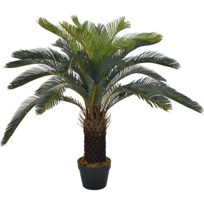 vidaXL Palme Artificielle Cycas avec Pot - 90cm - Plante Artificielle - Publicité vidaXL Palme Artificielle Cycas avec Pot - 90cm - Plante Artificielle - Publicité