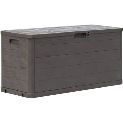 vidaXL Gartenschrank 280L Braun - Aufbewahrungsbox vidaXL Gartenschrank 280L Braun - Aufbewahrungsbox