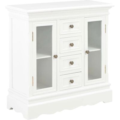 vidaXL 280027 Weißes Kiefer Sideboard - Sideboard vidaXL 280027 Weißes Kiefer Sideboard - Sideboard