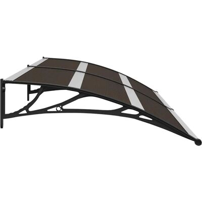 vidaXL Preto 240cm Cobertura de porta - Resistente às intempéries vidaXL Preto 240cm Cobertura de porta - Resistente às intempéries