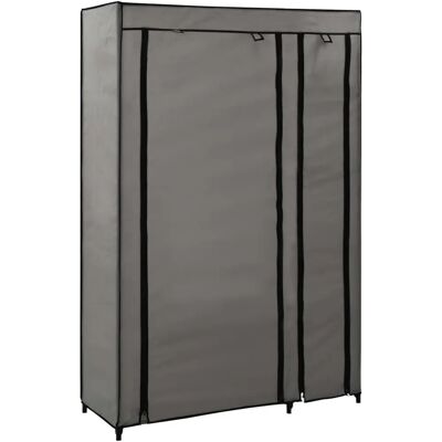 armoire pliante grise vidaXL - Rangement chambre - Publicité armoire pliante grise vidaXL - Rangement chambre - Publicité