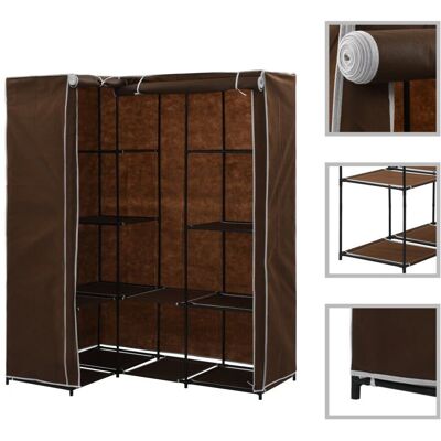 Armoire d'angle marron vidaXL - Armoire - Publicité Armoire d'angle marron vidaXL - Armoire - Publicité