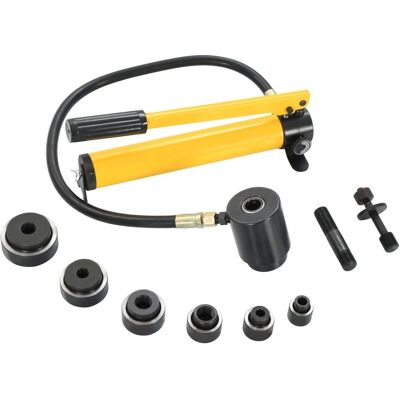 vidaXL Hydraulisk Crimpesæt - Bløde Stålplader vidaXL Hydraulisk Crimpesæt - Bløde Stålplader