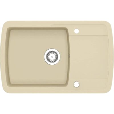 vidaXL Granit Køkkenvask Enkel Kum Beige - Køkkenvask vidaXL Granit Køkkenvask Enkel Kum Beige - Køkkenvask