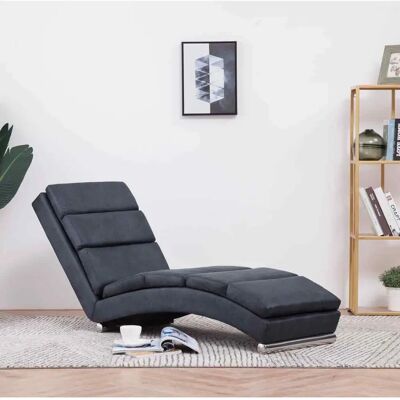 vidaXL Lounge Stole i Gråt Kunstlæder - Lounge Chair vidaXL Lounge Stole i Gråt Kunstlæder - Lounge Chair