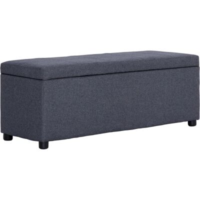 VidaXL 116 cm Sitzbank mit Stauraum - Elegant, Weich, Mehrfarbig VidaXL 116 cm Sitzbank mit Stauraum - Elegant, Weich, Mehrfarbig