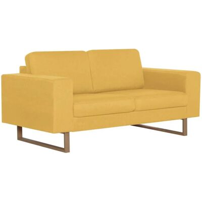 canapé en tissu 2 places vidaXL - Mobilier élégant - Publicité canapé en tissu 2 places vidaXL - Mobilier élégant - Publicité