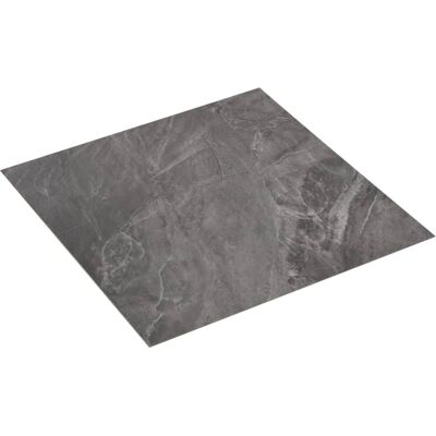 vidaXL Conjunto de painéis de PVC autoadesivos - 5,11 m² - Preto com padrão vidaXL Conjunto de painéis de PVC autoadesivos - 5,11 m² - Preto com padrão