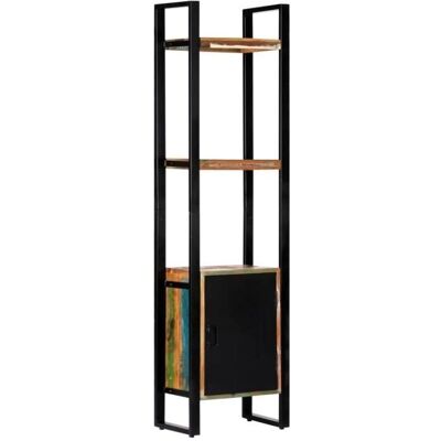 vidaXL Estantería de madera maciza reciclada - 45x30x171 cm - Estantería de exhibición vidaXL Estantería de madera maciza reciclada - 45x30x171 cm - Estantería de exhibición