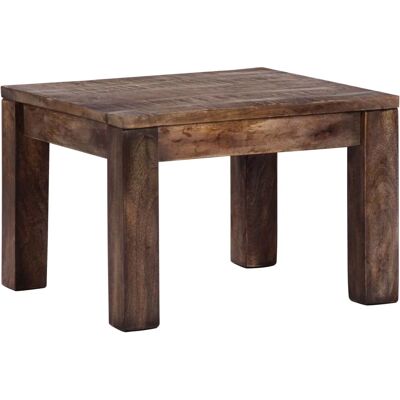 vidaXL Mangoholz Couchtisch 50cm Braun Rustikal - Couchtisch vidaXL Mangoholz Couchtisch 50cm Braun Rustikal - Couchtisch