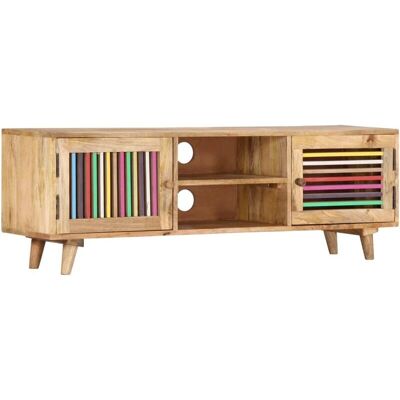 Maisonchic Mangoholz TV-Möbel - 120x30x40 cm Maisonchic Mangoholz TV-Möbel - 120x30x40 cm