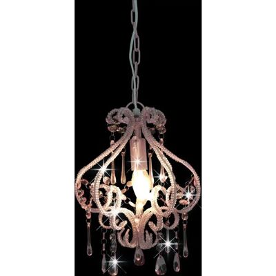 vidaXL Pinkes Perlen-Deckenleuchte - Deckenlampe vidaXL Pinkes Perlen-Deckenleuchte - Deckenlampe