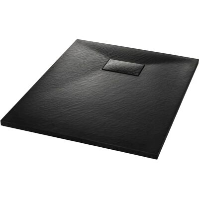 vidaXL Schwarzer Duschwanne 90x70 cm - Duschwanne vidaXL Schwarzer Duschwanne 90x70 cm - Duschwanne