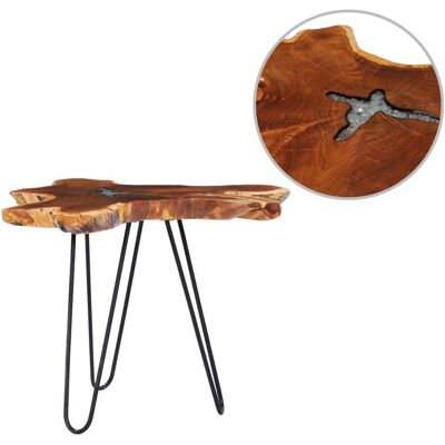 vidaXL Teak Couchtisch Multi coloured - Beistelltisch vidaXL Teak Couchtisch Multi coloured - Beistelltisch