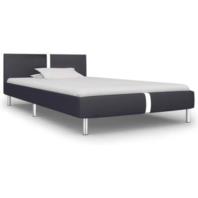 VidaXL Bettgestell - Für 120x200 cm Matratze - Robustes Stahl & MDF VidaXL Bettgestell - Für 120x200 cm Matratze - Robustes Stahl & MDF