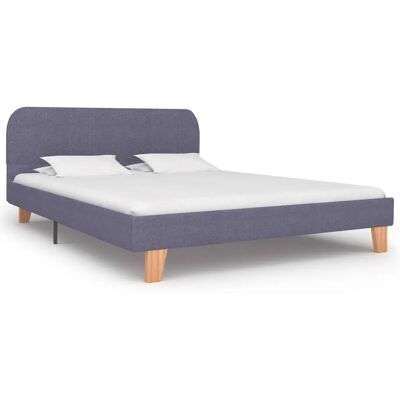 VidaXL 280873 Bettgestell - Hellgrau VidaXL 280873 Bettgestell - Hellgrau