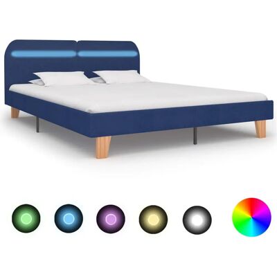 VidaXL Modello 280904 Struttura Letto con LED e Telecomando VidaXL Modello 280904 Struttura Letto con LED e Telecomando