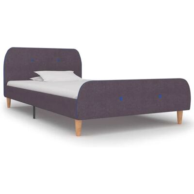 vidaXL 280936 Taupe Stoff Bettgestell - Bettgestell vidaXL 280936 Taupe Stoff Bettgestell - Bettgestell