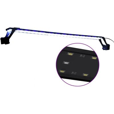 vidaXL LED-Aquariumleuchte - Einstellbarer Klemmhalter 90-105cm Blau & Weiß vidaXL LED-Aquariumleuchte - Einstellbarer Klemmhalter 90-105cm Blau & Weiß