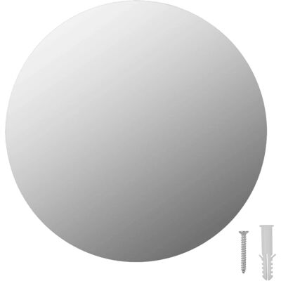 vidaXL Bezramowe okrągłe lustro 30cm szkło łazienka vidaXL Bezramowe okrągłe lustro 30cm szkło łazienka