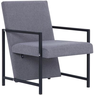 vidaXL 282155 Fauteuil d'accent - Moderne, Gris clair - Fauteuil - Publicité vidaXL 282155 Fauteuil d'accent - Moderne, Gris clair - Fauteuil - Publicité