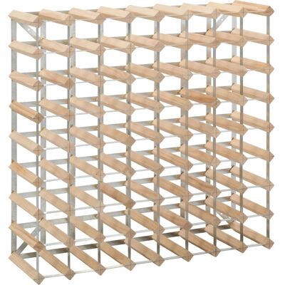 vidaXL Modell 282471 Weinschrank - Stahl, Holz vidaXL Modell 282471 Weinschrank - Stahl, Holz
