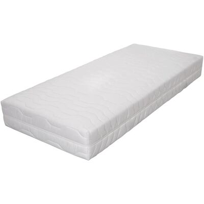 VidaXL Doppelbettmatratze - 7-Zonen Taschenfederkern - 20cm Höhe - Weiß VidaXL Doppelbettmatratze - 7-Zonen Taschenfederkern - 20cm Höhe - Weiß